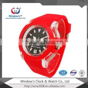 Custom Design FASHION Silicone Couple Lover Wrist Watch
