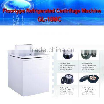 floortype Middle Speed 10000rpm refrigerated centrifuge GL-10MC