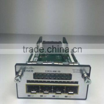 Cisco switches catalyst C3KX-NM-1G Gigabit switch Ethernet 10/100 PoE port small medium businesss