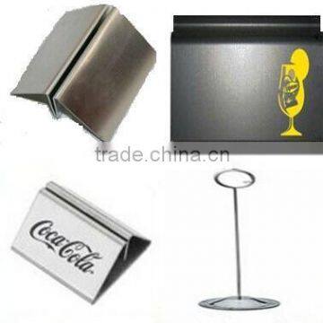 New Star Stainless Steel Table Number Holder With Heavy Casting Base photo-4