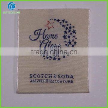 Wholesale Garment Woven Label/Tag/Customized Clothing Silk Screen Printing Label photo-3