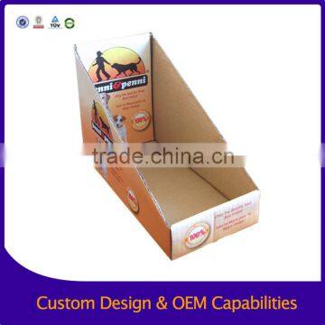 Printing corrugated boxes, portable display box