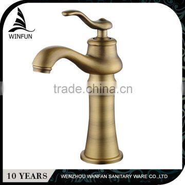 Hot selling Bathroom antique bronze basin faucet