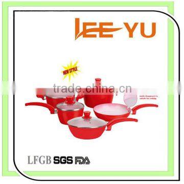 New design 9Pcs with non-stick coating COOKWARE SETS