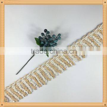 Brush bullion fringe used for garment textile decorative 2016