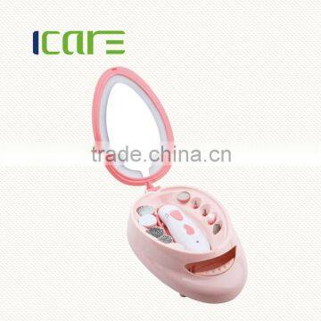 Professional Manicure Pedicure Set With Dressing Mirror and LED Light Design photo-2