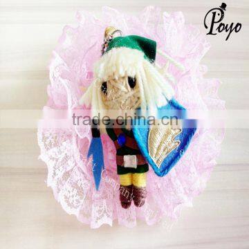 Brave Warrior Voodoo Doll Magic Wish Keychain photo-2