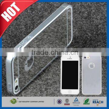 C&T Hot new products clear tpu for iphone 6s mirror case