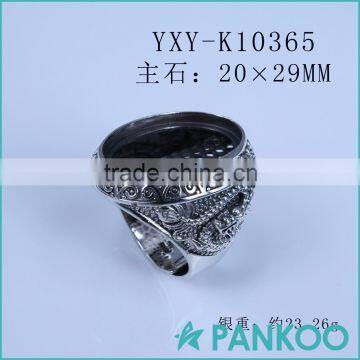 925 Sterling Silver Blank Ring , Silver Ring Without Stone Women Accessories