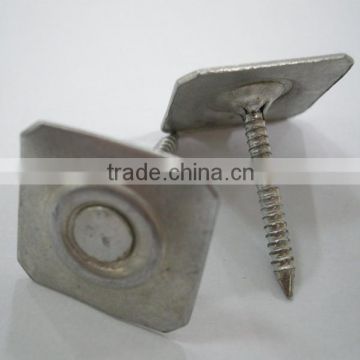 Metal square cap masnory nails/iron nails/roofing nails