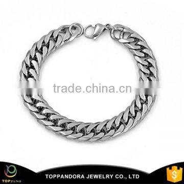 top quality stainless steel cool bracelet jewelry teenager chain bracelet