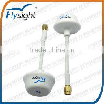 H344 5.8ghz Coverleaf mushroom circular polarized SMA RP-SMA antennas