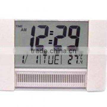 solar digital table clock RL281