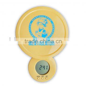 Stylish Kitchen Scale with LCD Clock and Timer RL503