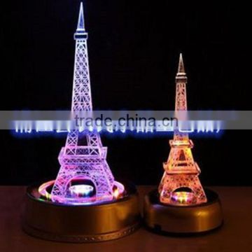 Souvenir gift or home decration crystal Eiffel Tower