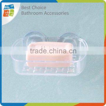 Eco-friendly Plastic Soap Dish With Suction Cup