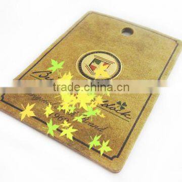 Brown Silk Screen Printed Thick Kraft Tag