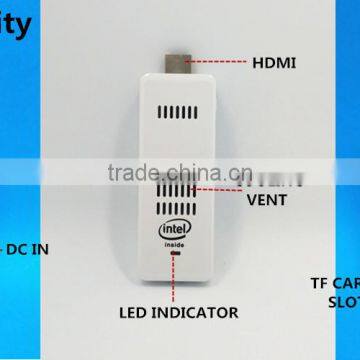 Portable Mini PC 2GB 32GB Intel Bay Trail CR,Z3735F Windows8.1/10 With License photo-3