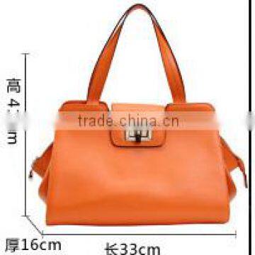 Hot Sale High Quality Women Genuine Leather Bag Tote Purse photo-4