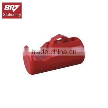 Red color desk tape dispenser