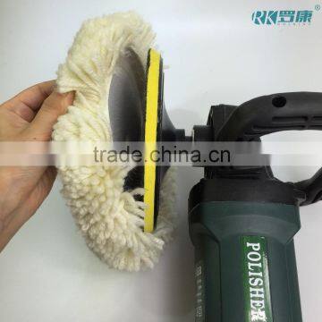 7'' Car Buffing Pad One/two Side Wool Polishing Pad/bonnet photo-3