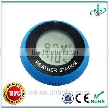 Mini Lcd Weather Station With Suction Cup/Clip/Magnet