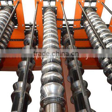 Professional Customized Glazed Colored Steel Roofing Sheet Roll Former Machine photo-5