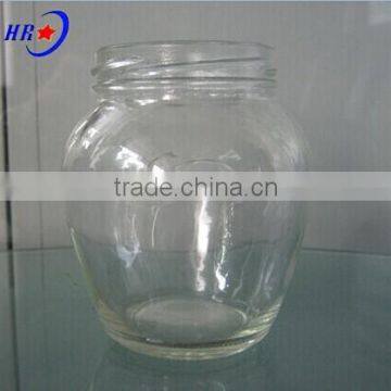 Wholesale modern 330ml candy jar glass with lid