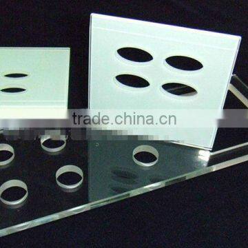 Painted Tempered Glass Switch Panel pained glass panel Glass Switch Panel