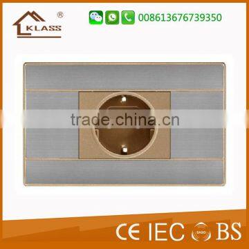 Eu ac standard outlet/wall socket european standard/europe power socket