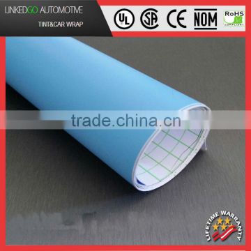 Factory direct sales 1.52*30m high quality matte wrap air bubble channel