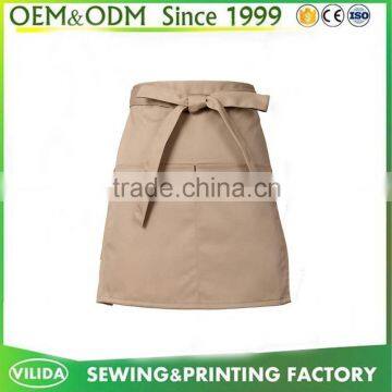 Promotion bars restaurant Waist Apron / Women decorative Short Waist Apron