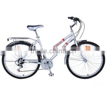 26 inch steel frame city bike