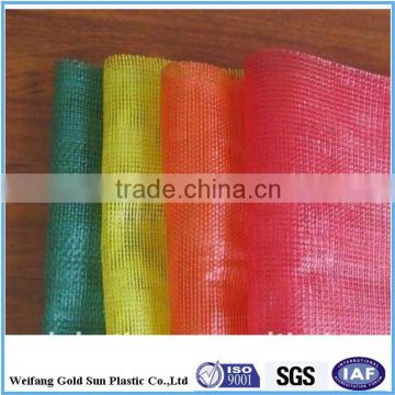 50/80cm 30kg Red color Onion mesh bag packing bag,PP mesh bag color: red, green, pink and orange etc.