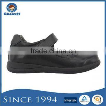 Bulk Wholesale Girls Classic Pure Black Round Toe School Shoes Size 25-37 photo-3