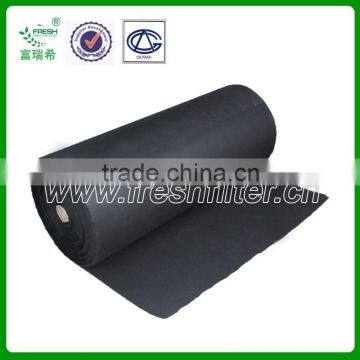 High quality activated carbon non-woven fabrics