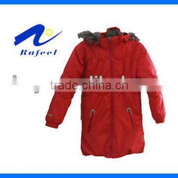 2014 red kids winter coats