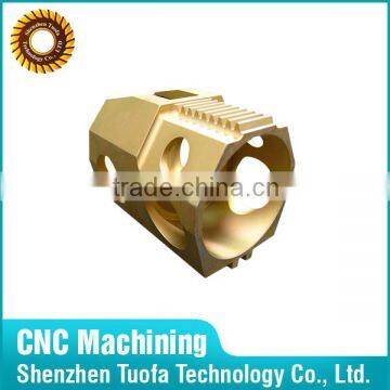 Turning&milling precision brass parts/copper parts by CNC