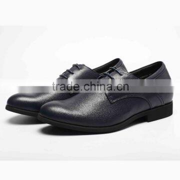 2016 Comfortable Genuine Leather Formal Shoes for Men Black photo-5
