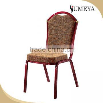 Strong and durable padded stacking chairs hotel banquet chairs