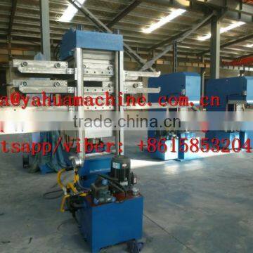 Rubber press machine for rubber floor tile