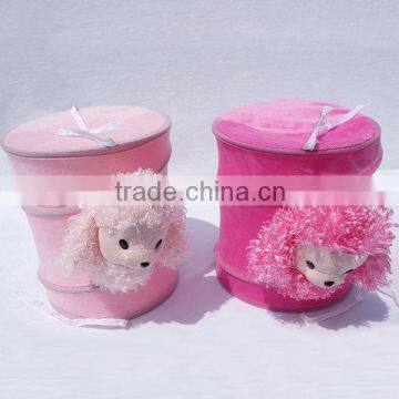 Cute animal storage hamper toys