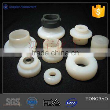 CNC blue washers, hdpe anti-impact gasket, durable plastic machined part