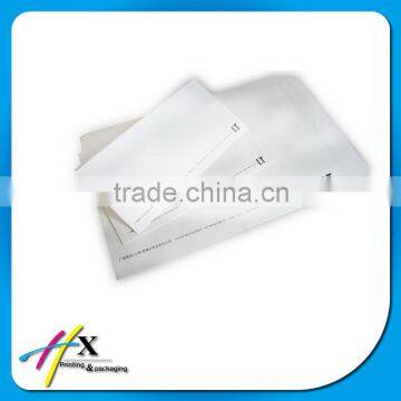 custom made paper material open end business envelope
