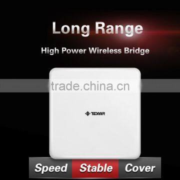 2016High Power 10kw Long Range 300Mbps 5.8G Wireless bridge with lowest price