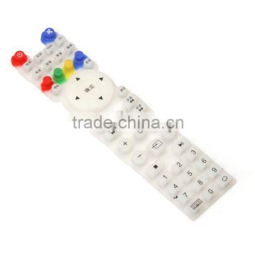 Rubber keypad for remote, Silicone buttons, Silicone remote control keypad, Silicone push buttons