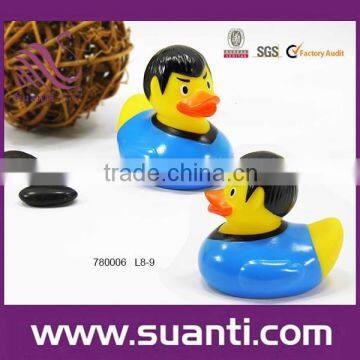 Blue Shirt Duck Bath Duck/floating Bath Duck Toy