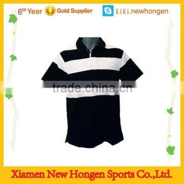 Wholesale team rugby jerseys/rugby teamwear striped shirts