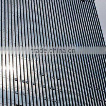 Aluminium curtain wall profile