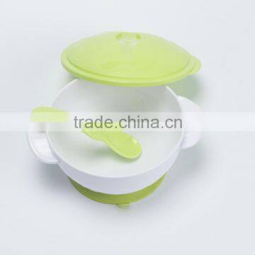 China Apply Microwaveable Baby Training Bowl Spoon With Short Handle